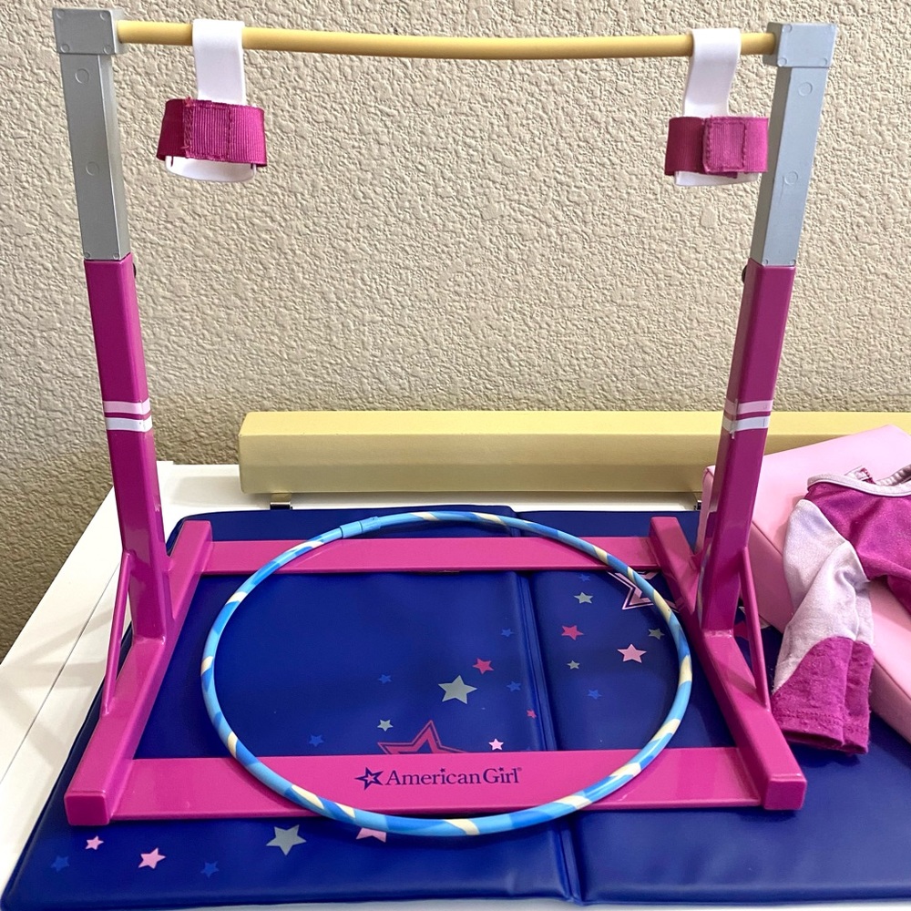 American Girl Gymnastics Set
